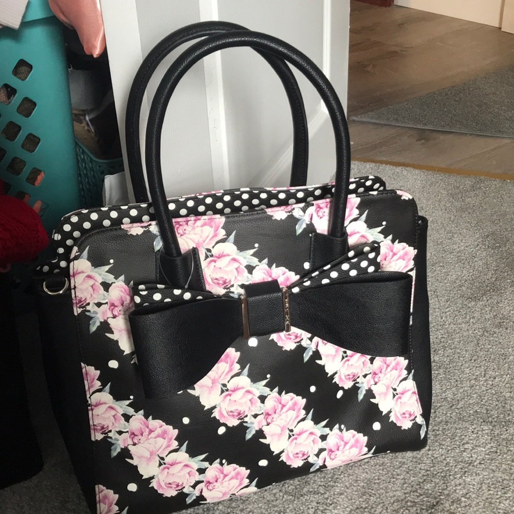 Betsy Johnson Floral Tote